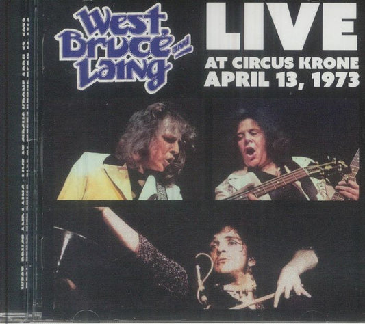 Live At Circus Krone Frankfurt Germany April 13 1973 - CD CD cover
