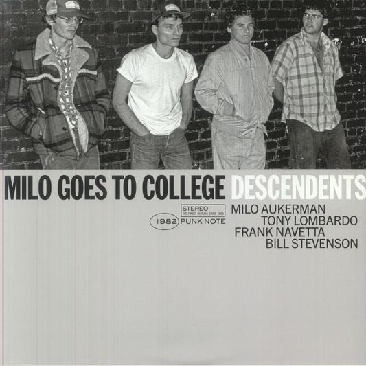 Milo Goes To College - Punk Note Edition Vinyl LP vinyl record cover