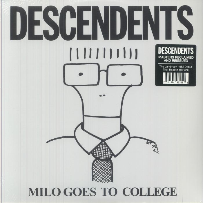 Milo Goes To College - Reissue Vinyl LP vinyl record cover
