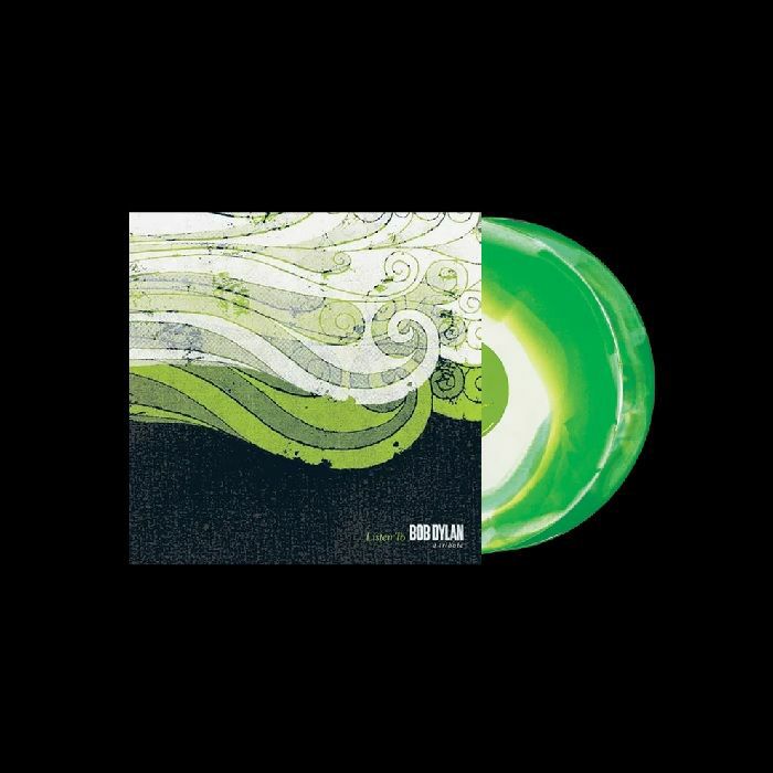 Listen To Bob Dylan: A Tribute - Limited Edition Green & Cream Vinyl 2xLP vinyl record cover