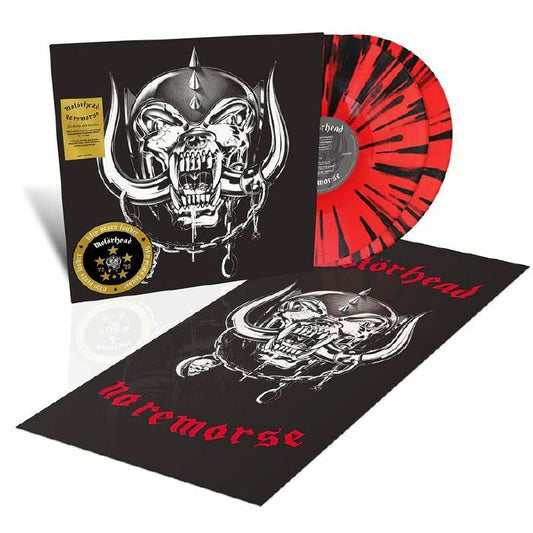 No Remorse (50th Anniversary Edition) - Red & Black Splatter 2xLP vinyl record cover