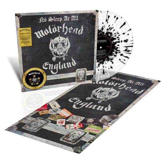 No Sleep At All (50th Anniversary Edition) - White & Black Splatter LP vinyl record cover