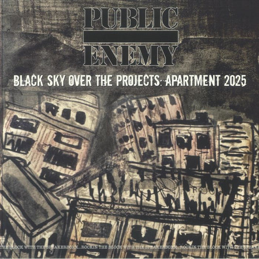 Black Sky Over The Projects: Apartment 2025 - Vinyl LP vinyl record cover