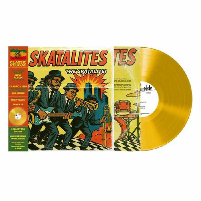 The Skatalite! - Yellow Vinyl LP vinyl record cover