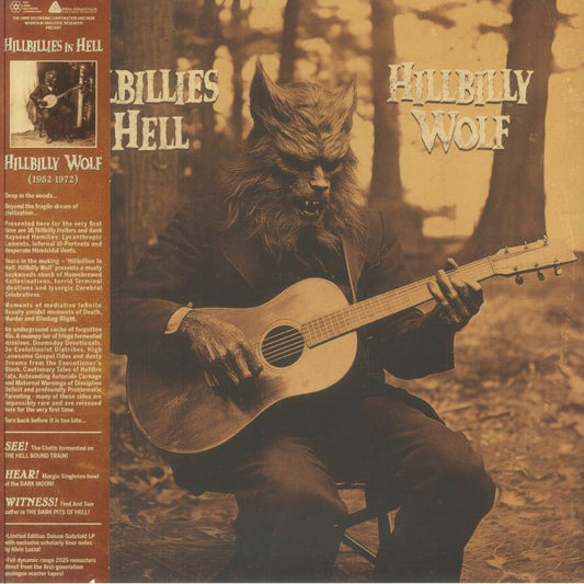 Hillbillies In Hell: Hillbilly Wolf (1952-1972) - Remastered Limited Edition Vinyl LP vinyl record cover