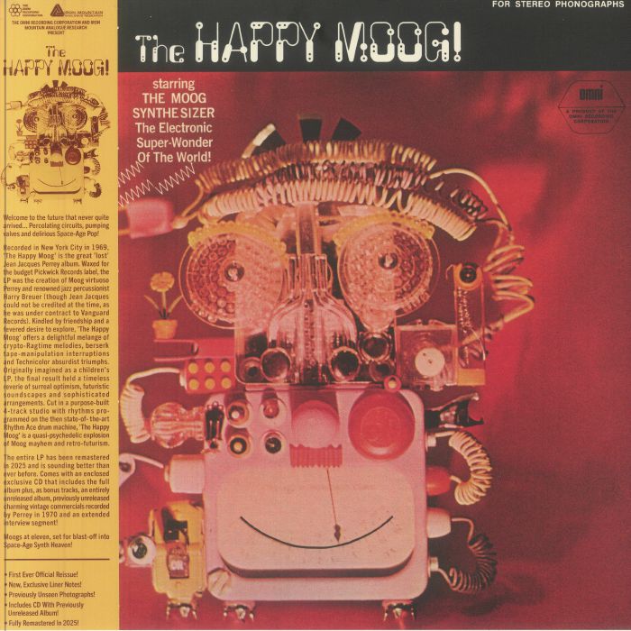 The Happy Moog! - Limited Edition Vinyl LP vinyl record cover