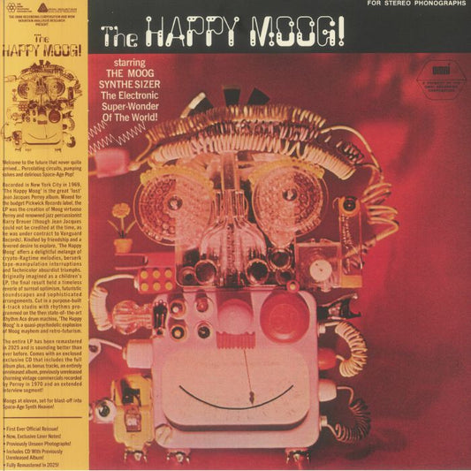 The Happy Moog! - Limited Edition Vinyl LP vinyl record cover