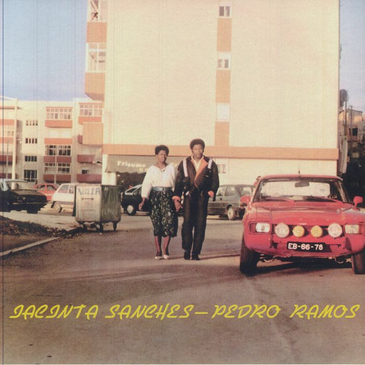 Jacinta Sanches & Pedro Ramos - Pink Marbled Vinyl LP vinyl record cover