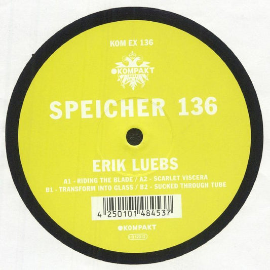 Speicher 136 - Vinyl EP vinyl record cover