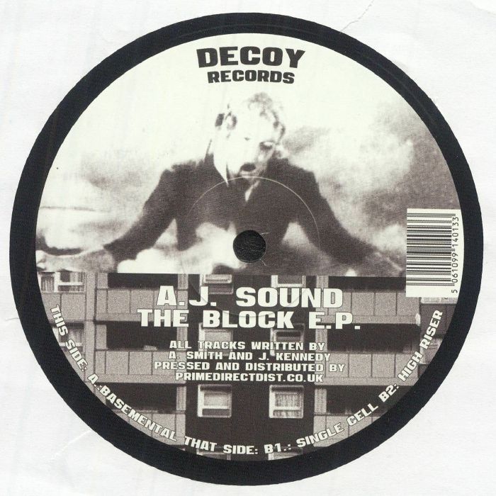 The Block EP - Vinyl EP vinyl record cover