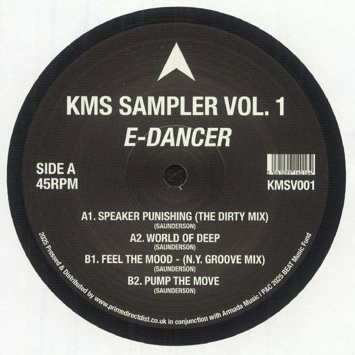 KMS Sampler Vol 1 - Vinyl EP vinyl record cover