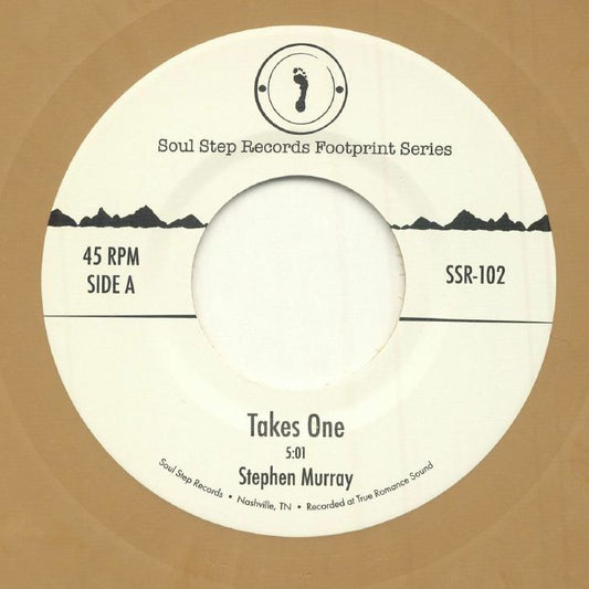 Takes One - Limited Edition Beige Marbled Vinyl Single vinyl record cover