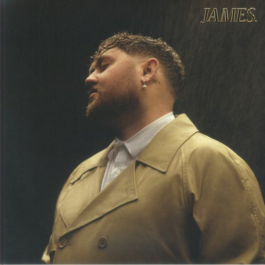 JAMES. - Onyx Effect Vinyl LP vinyl record cover