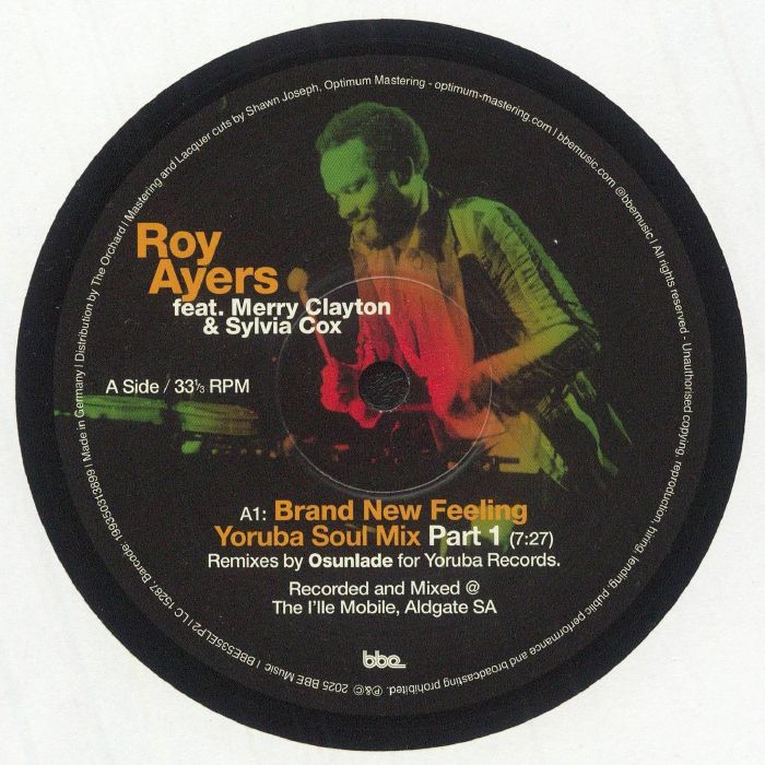Brand New Feeling: Yoruba Soul Remixes - Vinyl EP vinyl record cover