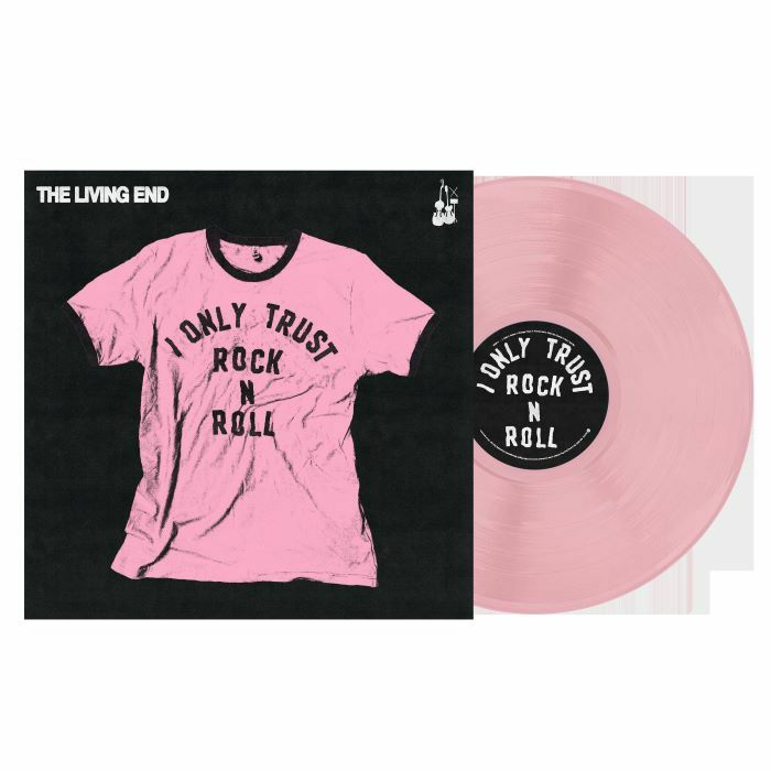 I Only Trust Rock N Roll - Limited Baby Pink Vinyl LP vinyl record cover