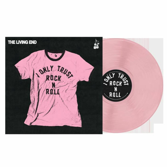 I Only Trust Rock N Roll - Limited Baby Pink Vinyl LP vinyl record cover