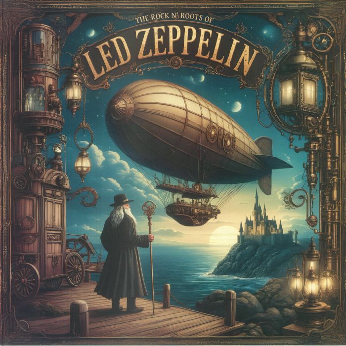 The Rock N' Roots Of Led Zeppelin - Clear Vinyl LP vinyl record cover