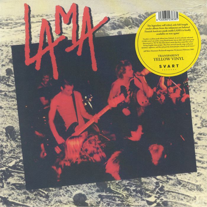 Lama - Translucent Yellow Vinyl LP vinyl record cover