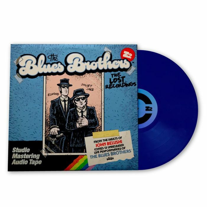 The Lost Recordings - Blue Vinyl LP vinyl record cover