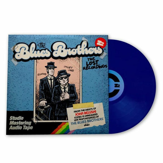 The Lost Recordings - Blue Vinyl LP vinyl record cover