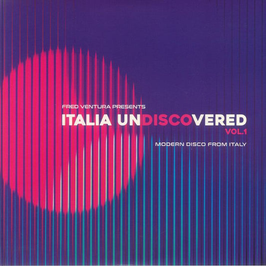 Italia Undiscovered Vol 1: Modern Disco From Italy - Vinyl LP vinyl record cover