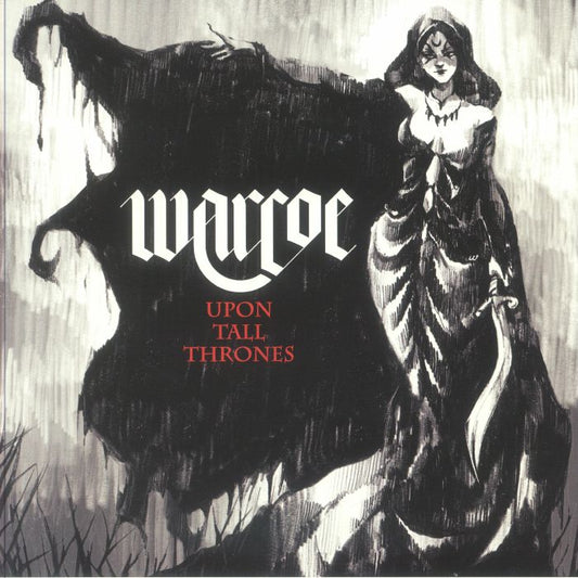 Upon Tall Thrones - Purple Marbled Vinyl LP vinyl record cover