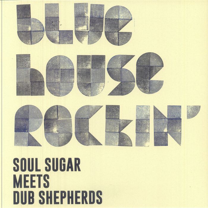 Blue House Rockin' - Vinyl LP vinyl record cover