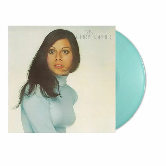 Lyn Christopher - Light Blue Vinyl LP vinyl record cover