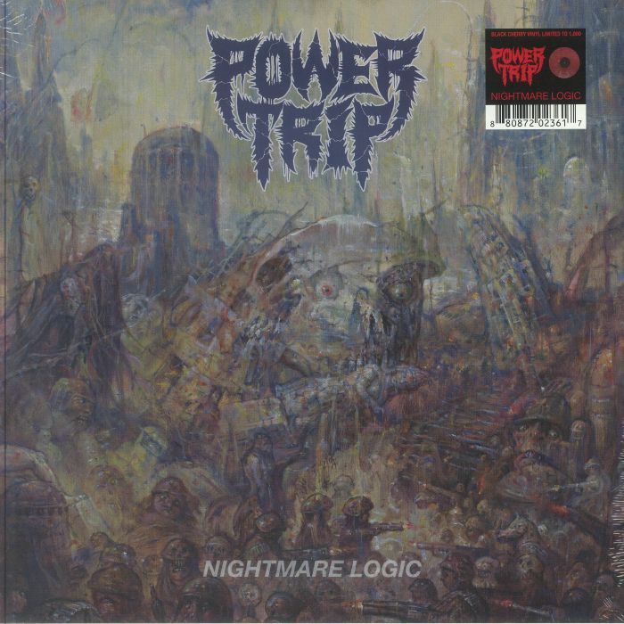 Nightmare Logic - Limited Edition Black Cherry Vinyl LP vinyl record cover