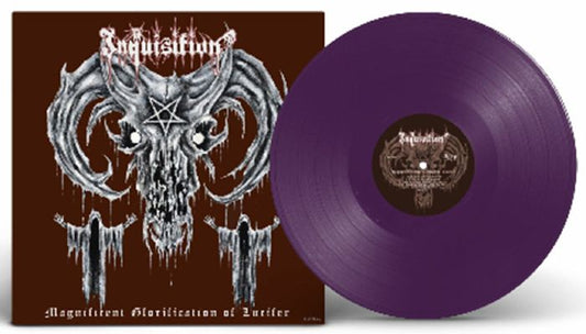 Magnificent Glorification Of Lucifer - Purple Vinyl LP vinyl record cover