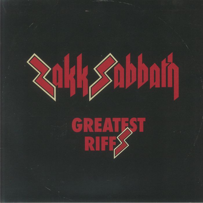 Greatest Riffs - Vinyl LP vinyl record cover