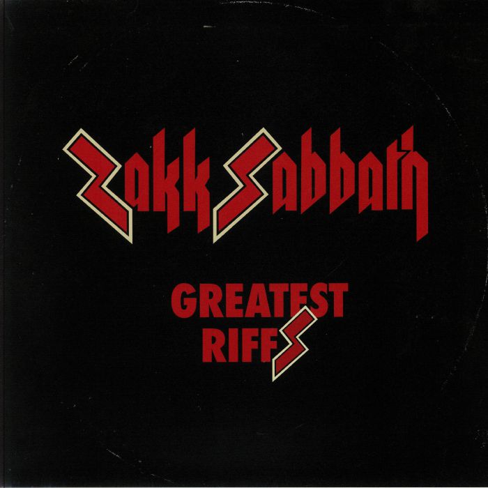 Greatest Riffs - Cream Vinyl LP vinyl record cover