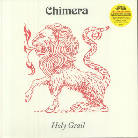 Holy Grail (remastered) - Red Vinyl LP vinyl record cover