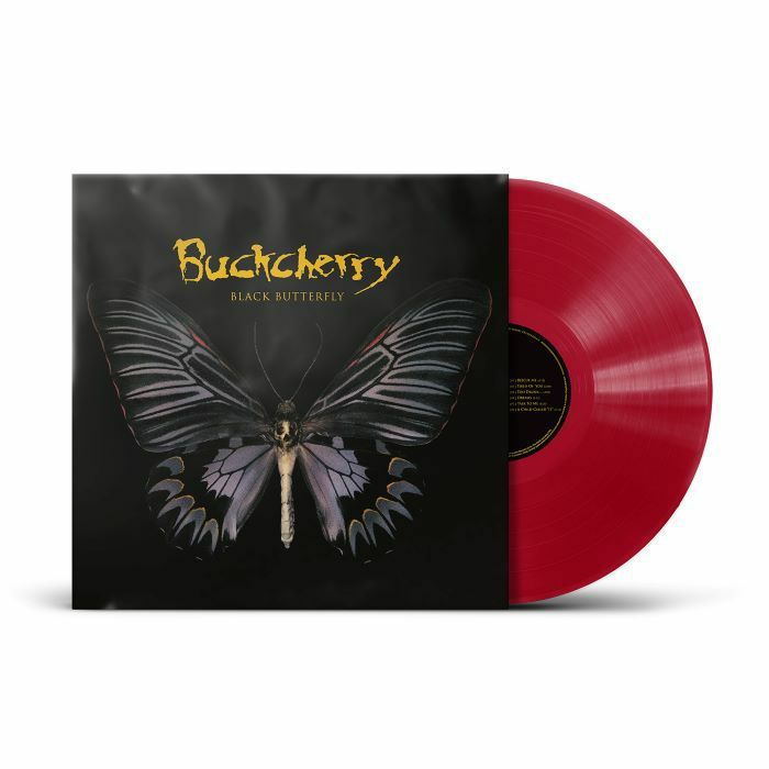 Black Butterfly - Limited Edition Translucent Red Vinyl LP vinyl record cover