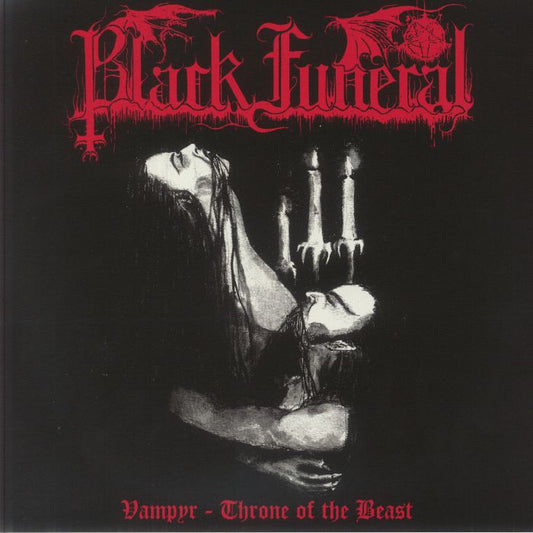 Vampyr - Throne Of The Beast - White Vinyl LP vinyl record cover