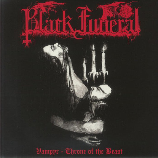 Vampyr Throne Of The Beast - Red Vinyl LP vinyl record cover