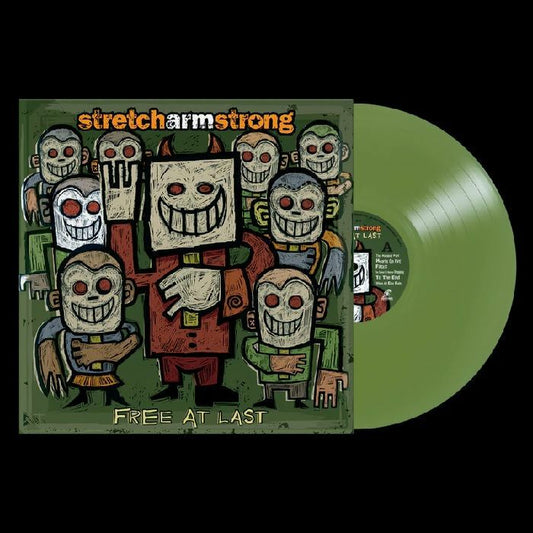 Free At Last - 20th Anniversary Olive Green Vinyl LP vinyl record cover