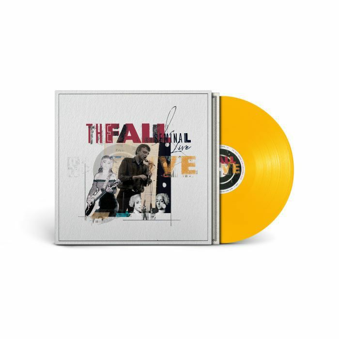 Seminal Live - Yellow Vinyl LP vinyl record cover