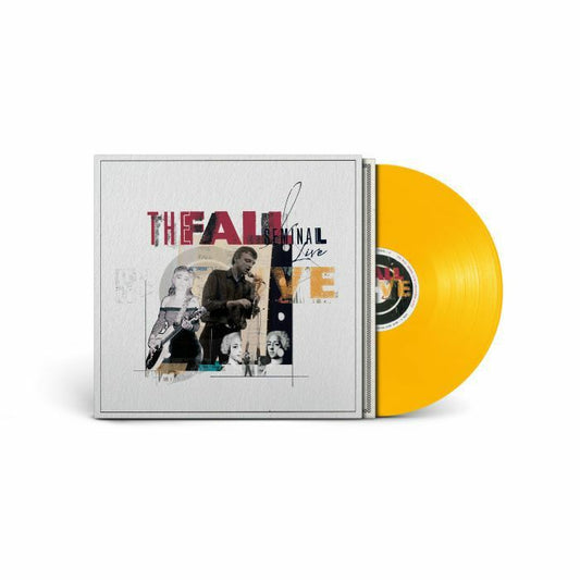 Seminal Live - Yellow Vinyl LP vinyl record cover