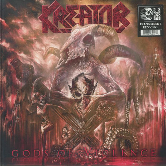 Gods Of Violence - Red Vinyl 2xLP vinyl record cover
