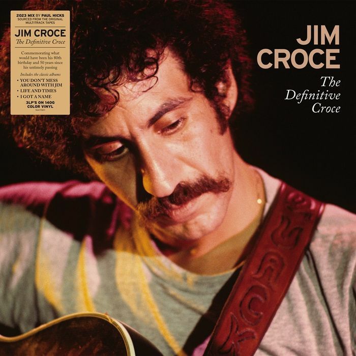 The Definitive Croce - Limited Edition Coloured Vinyl 3xLP Box Set vinyl record cover