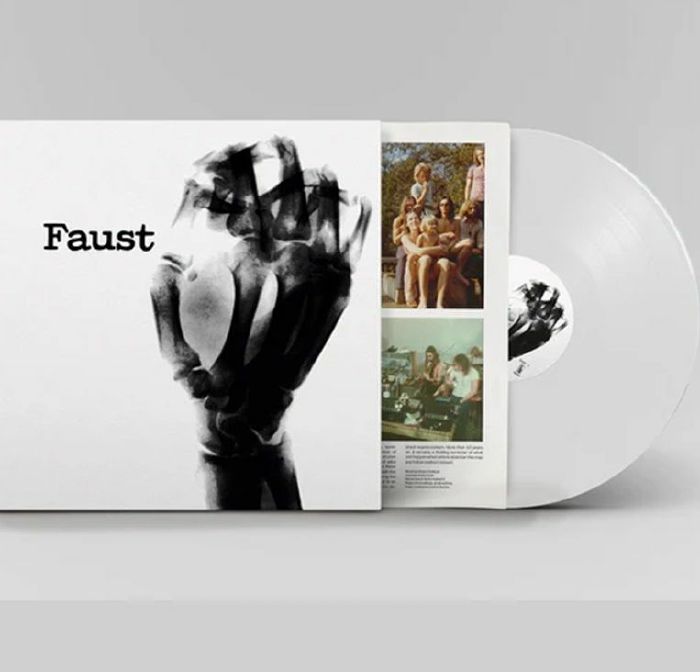 Faust - White Vinyl LP vinyl record cover