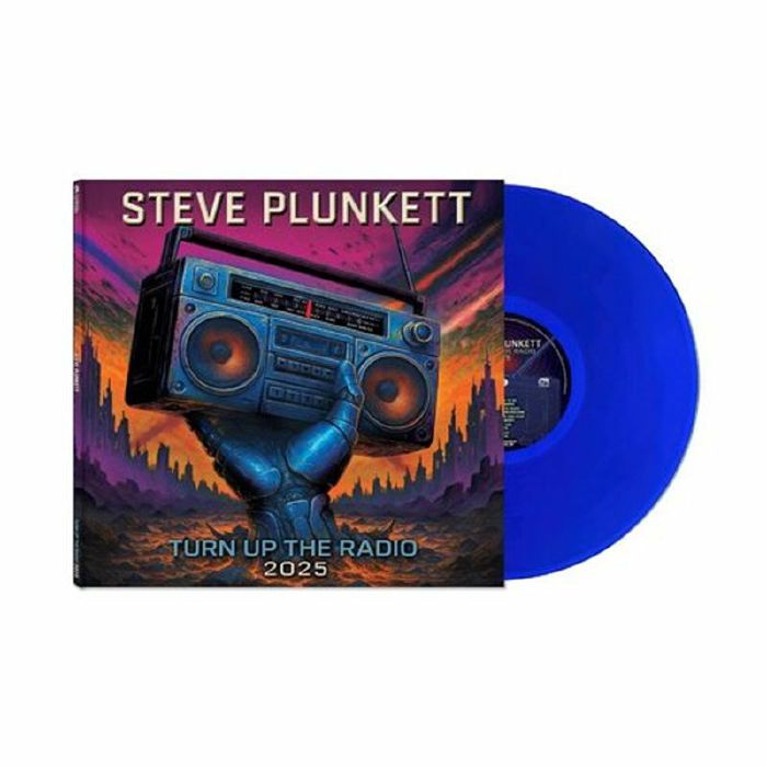 Turn Up The Radio 2025 - Blue Vinyl LP vinyl record cover