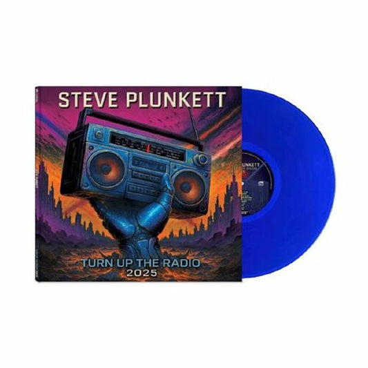 Turn Up The Radio 2025 - Blue Vinyl LP vinyl record cover
