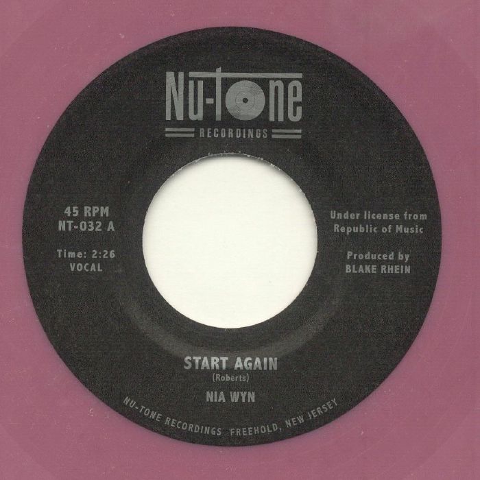Start Again - Pink Vinyl Single vinyl record cover
