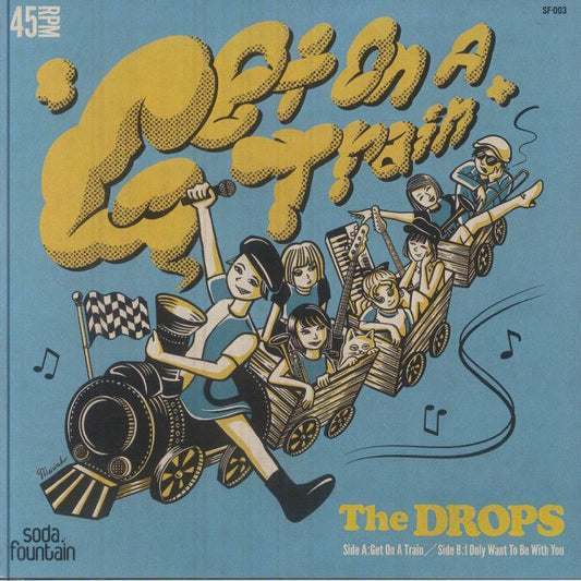 Get On A Train - Vinyl Single vinyl record cover