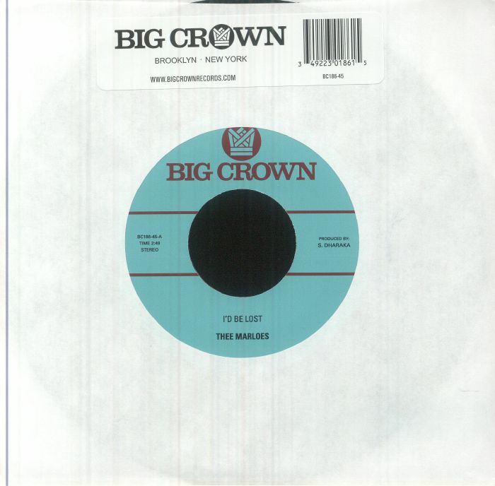 I'd Be Lost - Vinyl Single vinyl record cover