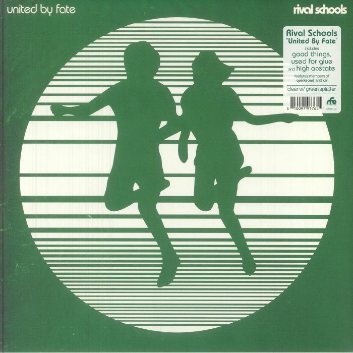 United By Fate - Clear & Green Splattered Vinyl LP vinyl record cover