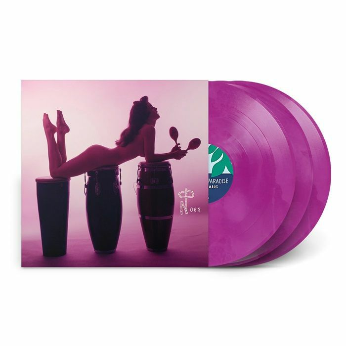 Technicolor Paradise: Rhum Rhapsodies & Other - Pink Swirl Vinyl 3xLP vinyl record cover