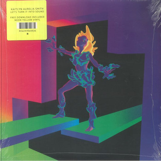 Let's Turn It Into Sound - Neon Yellow Vinyl LP vinyl record cover